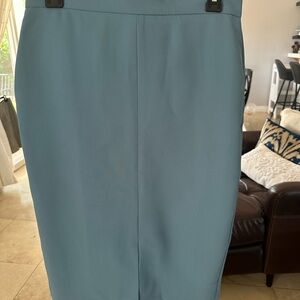 Ann Taylor Sky Blue Pencil Skirt